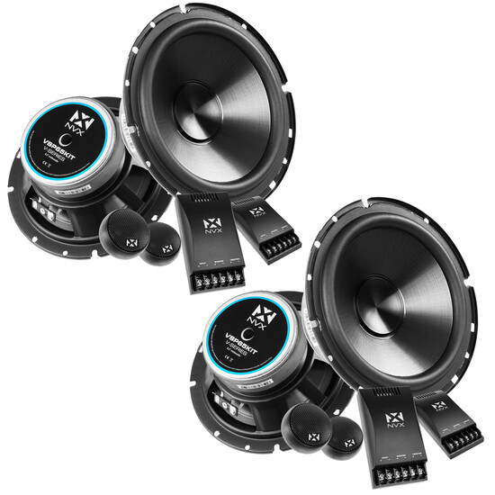 2-Pairs NVX VSP65KIT 500W 65 V-Series 2-Way Component Speakers 3449000₽