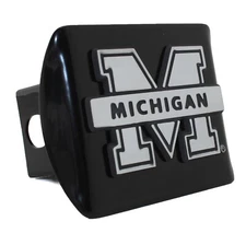 University of Michigan Wolverines Metal Hitch Cover