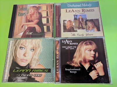 LeAnn Rimes: Blue, The Early Years, I Need You, You Light Up My Life - 4 CD's
