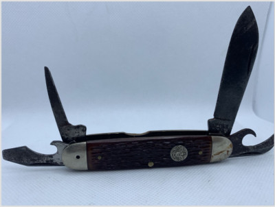VINTAGE ULSTER BOY SCOUT BSA 4 BLADE KNIFE KNIFE
