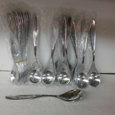 #ad Lot of 24 Alessi for Delta Soup Spoons New $24.99