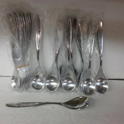 24 Alessi for Delta Soup Spoons New