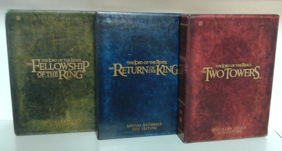 The Lord of the Rings Trilogy Special Extended Edition 12-DVD set W/CASE ~ NICE! - Image 2 of 4