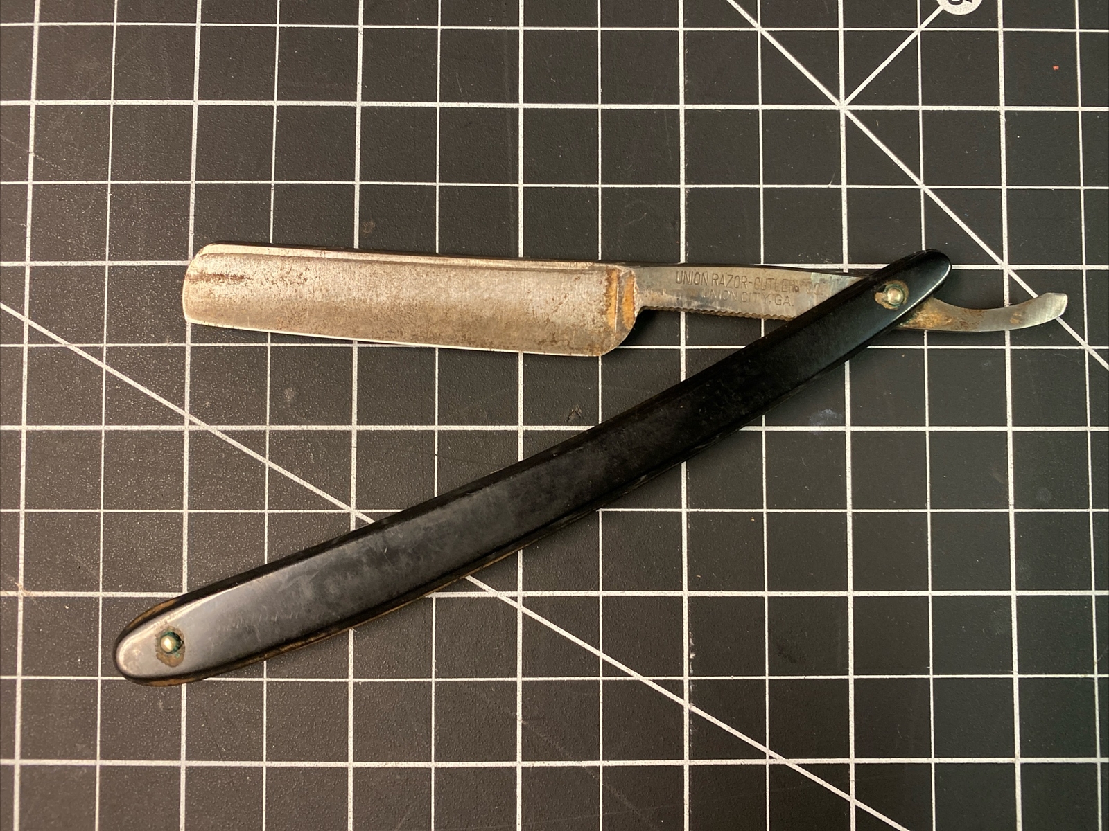 Vintage Union Cutlery Co Straight Razor With Orig Box eBay