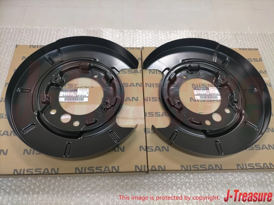 Juego de placa trasera derecha y derecha genuina Nissan X-Trail T30 2000-2007 OEM Foto 2 de 4