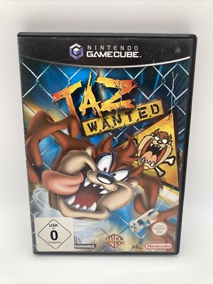Taz Wanted (Nintendo GameCube, 2002) in OVP Anleitung Geprüft