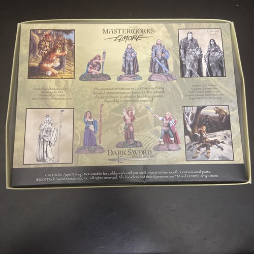 ELMORE MASTERWORKS Dark Sword Miniatures Set #7 DSM 1007 - Picture 2 of 7