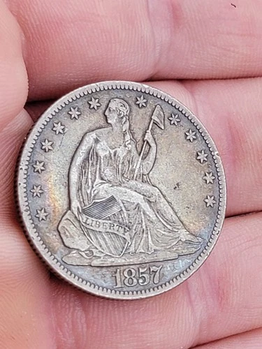 1857-O Seated Liberty Half Dollar