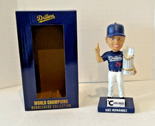 Kike Hernandez 2024 Dodgers WORLD CHAMPIONS Bobblehead Tulsa Drillers SGA