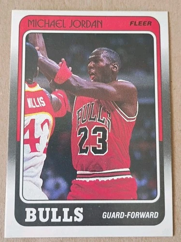 1988-89 Fleer Michael Jordan #17 Bulls