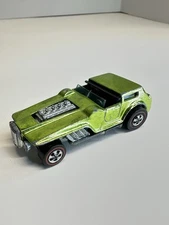 Hot Wheels Redline The Hood Metallic Green 1970 Vintage USA