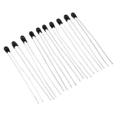 100pcs NTC Thermistor Resistor MF52 3950 10 Values Inrush Current Limiter Sensor