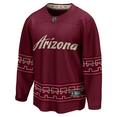 Arizona Coyotes NHL Eishockey Fanatics Breakaway Trikot Alternate Rot
