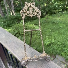 Vintage Brass INDIA Ornate Decorative Picture...