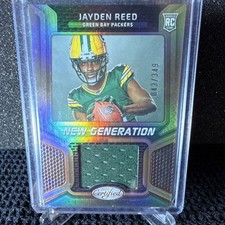 Panini 2023 Certified Jayden Reed New Generation Jerseys RC Bronze /349 NGJM-19