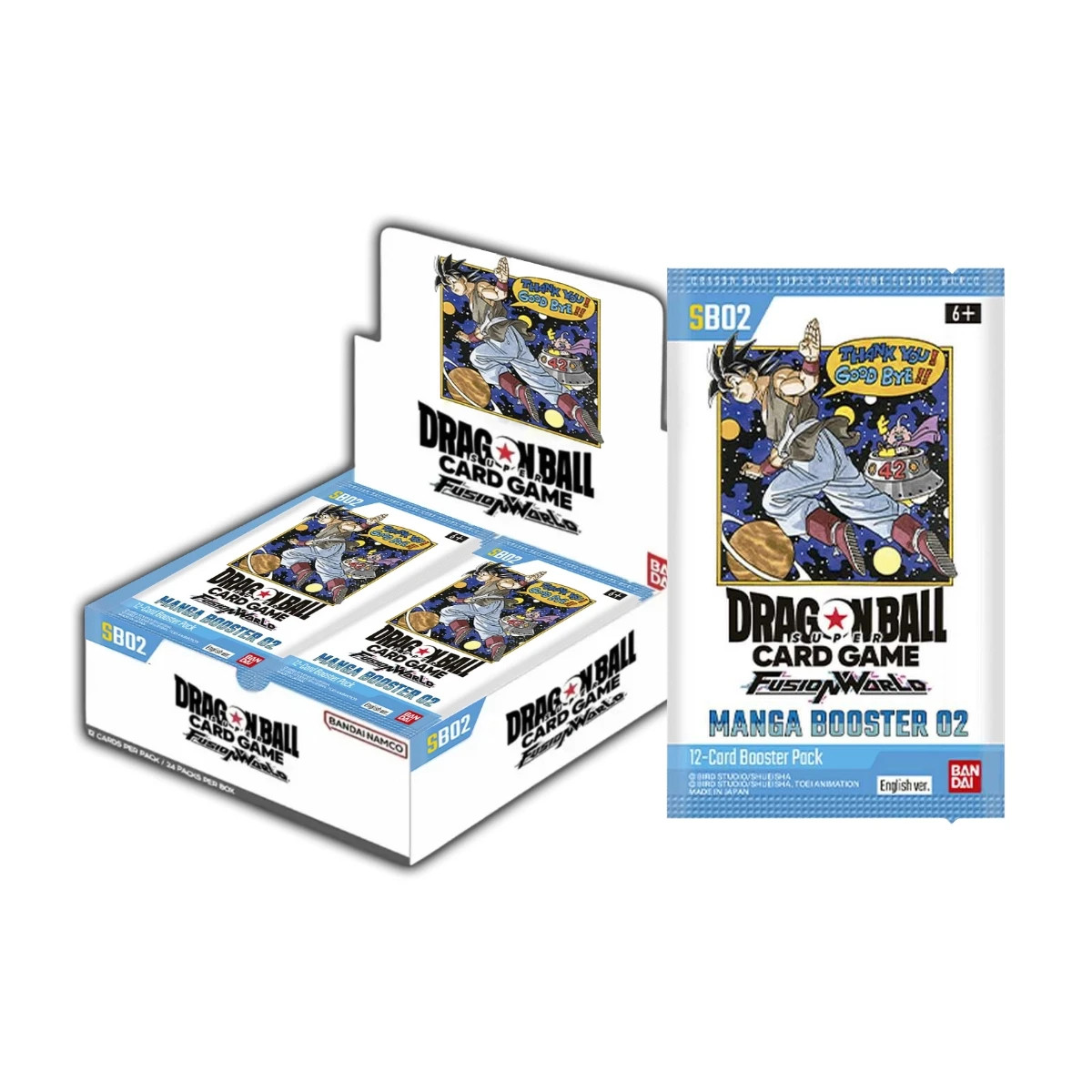 Dragon Ball Fusion World ENG - Box MANGA BOOSTER 02 [SB02] (release date: 14/11)