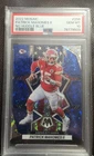 2022 PANINI MOSAIC NATIONAL PRIDE #256 PATRICK MAHOMES II NO HUDDLE BLUE PSA 10