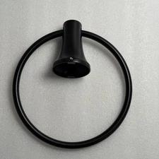 Kohler K-21955-BL Tempered 6-7/8" Wall Mounted Towel Ring - Matte Black