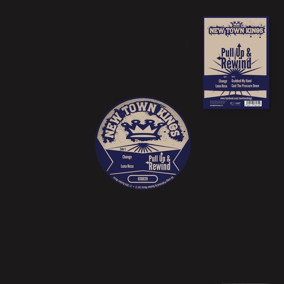 New Town Kings Pull Up & Rewind Dl Card (Vinyl LP)