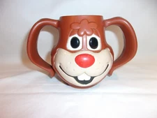 Vintage Child's Nestle USA Nesquik Quik Plastic Bunny Mug Cup 1970s 1980s