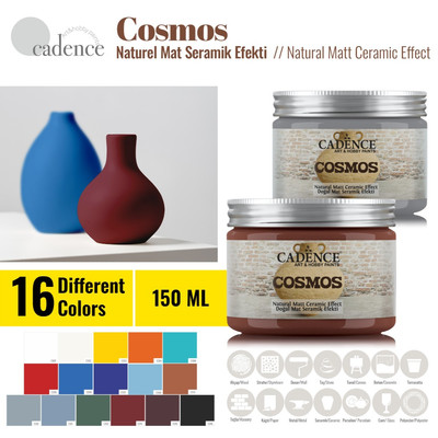 Cadence Keramikeffekt Naturell Cosmos Mat 150ML   Natürliche Deko-Farbe