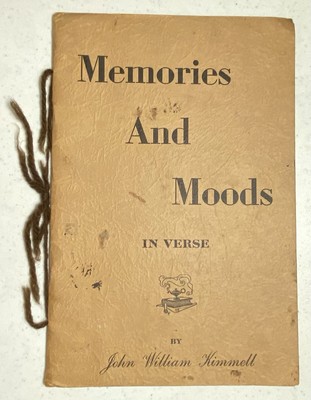 Vintage 40s Ephemera Memories Moods In Verse John William Kimmel Junk Journal