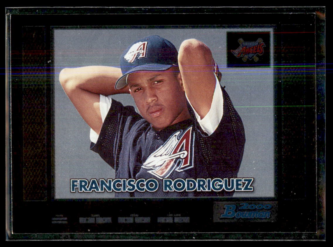 2000 Bowman Retro/Future Francisco Rodriguez RC #321 Anaheim Angels