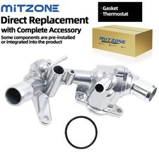 Mitzone Thermostat Housing Assy For Ford 11-26 F-150 20-25 Explorer 3.3 3.5 3.7l