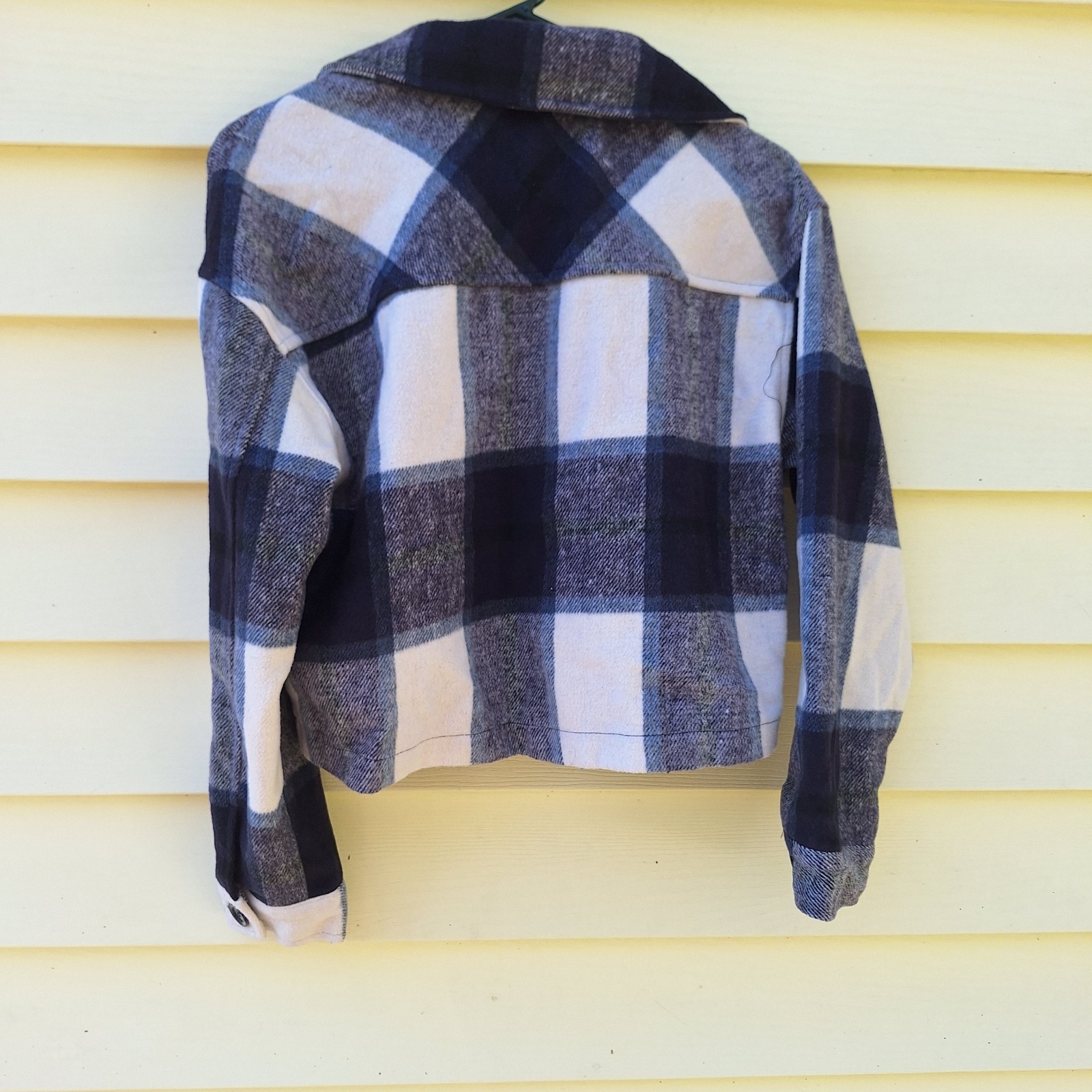 Ashley Outerwear Patchwork Plaid Buffalo Cropped … - image 2