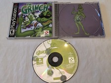 The Grinch PlayStation 1 PS1 CIB w/ Manual Reg Card Tested Cleaned Working