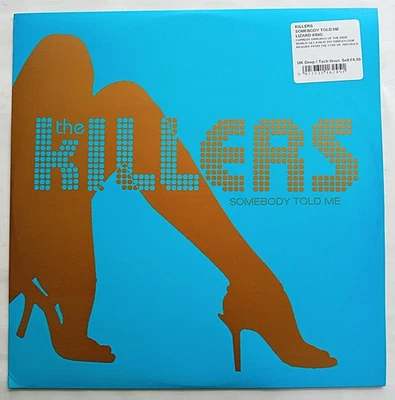 THE KILLERS - SOMEBODY TOLD ME 12" VINYL 2005 LIZARD KING LIZARD014X *VG/G+* - Image 1 of 4