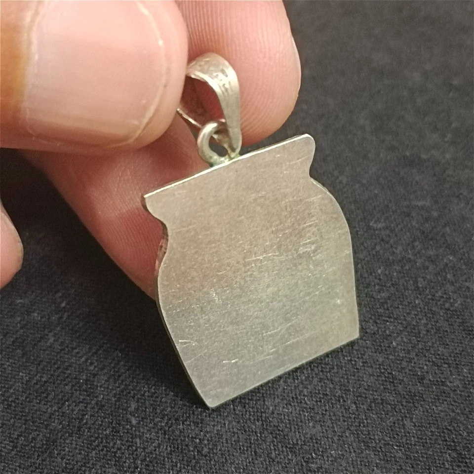 Pingente de prata 925 de Hathor – Colar feito à mão estilo egípcio antigo - Imagem 2 de 4