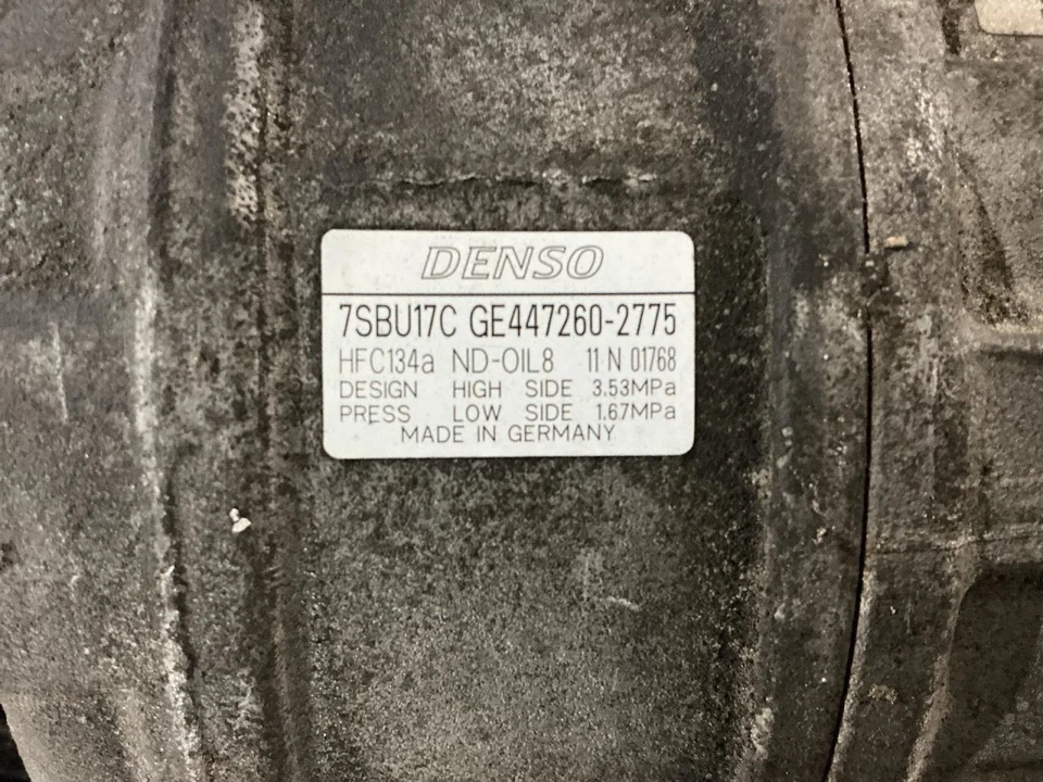 AC Compressor Twin Turbo Fits 08-16 BMW X6 867196 - Image 4 of 4