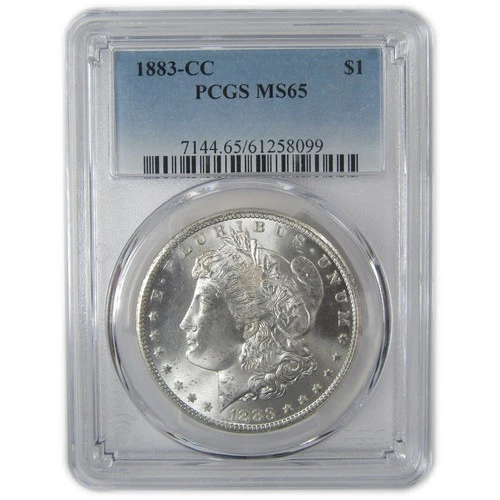 1883 CC Morgan Dollar MS 65 PCGS Silver Uncirculated SKU:I23303