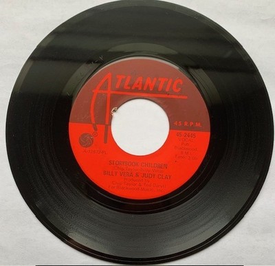 BILLY VERA&JUDY CLAY-ATLANTIC-STORYBOOK CHILDREN-REALLY TOGETHER-7'' 1967 SOUL EX