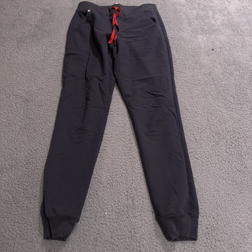 Figs Pants Womens Small Tall Gray Zamora Jogger Scrub Technical Collection