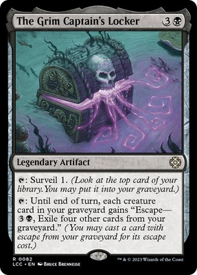 The Grim Captain's Locker [The Lost Caverns of Ixalan Commander] Near Mint