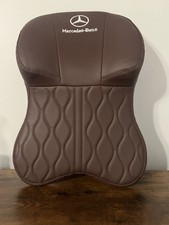 Mercedes-benz Brown Quilted Lumbar Seat Cushion Oem Interior Comfort Support