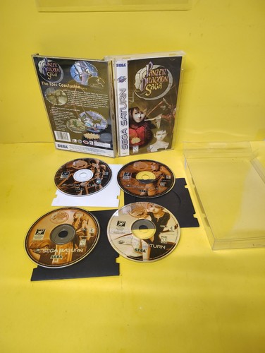 Panzer Dragoon Saga CIB Sega Saturn Clean And Tested With Pictures Ntsc USA