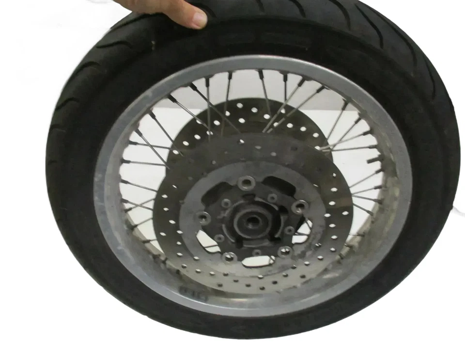 Felge vorne Moto Guzzi 1100 i.e. KD California Reifen Bremsscheibe 4,95 mm re+li - Bild 2 von 4