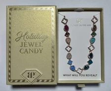 BP Holiday Jewel Candy NK89338 Sparkling Jewel Drop Necklace