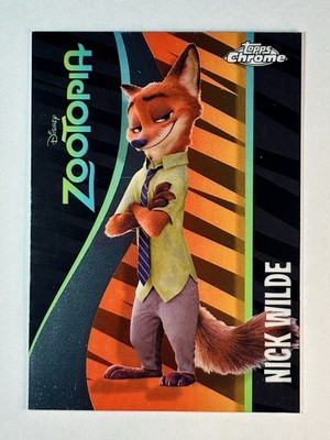 その他 Topps Chrome Disney Zootopia 2025 Disney Topps Chrome ~Zootopia Icons~ Nick Wilde #ZI-5 ✨ | eBay