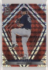 2020 Panini Chronicles Spectra Red Prizm 12/25 Gerrit Cole #27 fl4