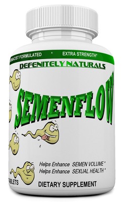 SEMENFLOW Extra Helps Increase Count and Fertility. Supplement Pills