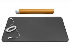 Grounding Mat for Feet  Desk, Conductive Carbon Grounding Pad with 15ft Cord...