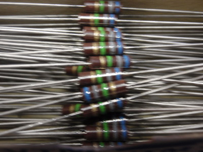 RARE! NOSTALGIA RESISTOR 6.8M Ohm 1/3W CARBON LAYER D3x8mm 30x24827