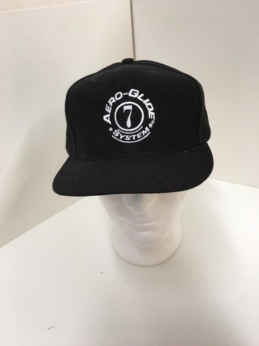 Trucker Hat Baseball Cap Black. Aero-glide Systems - Picture 1 of 6