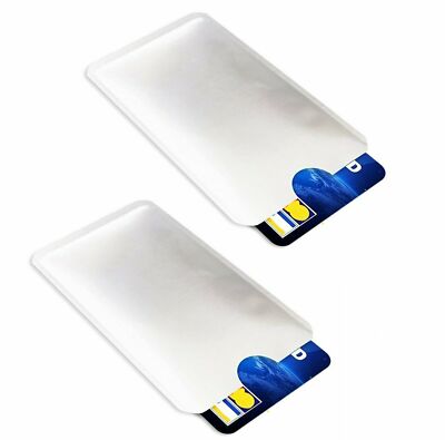 anti rfid credit debit card sleeves for Travel Prevents electronic pick RFID Blocking Credit Card Sleeves