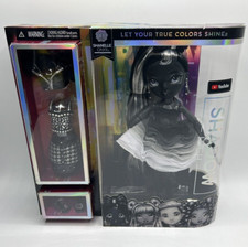 2021 Rainbow High Shadow Series 1 SHANELLE ONYX Greyscale Fashion Doll Outfits