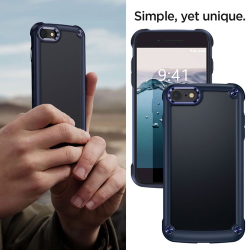 For Apple iPhone 7/8 iPhone 7/8 Plus Shockproof Soft Hard Case Protection Cover - Picture 25 of 41